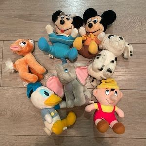 Vintage Hardee’s Disney Stuffed Toys